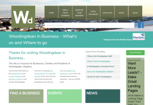 Woodingdean in business screenshot